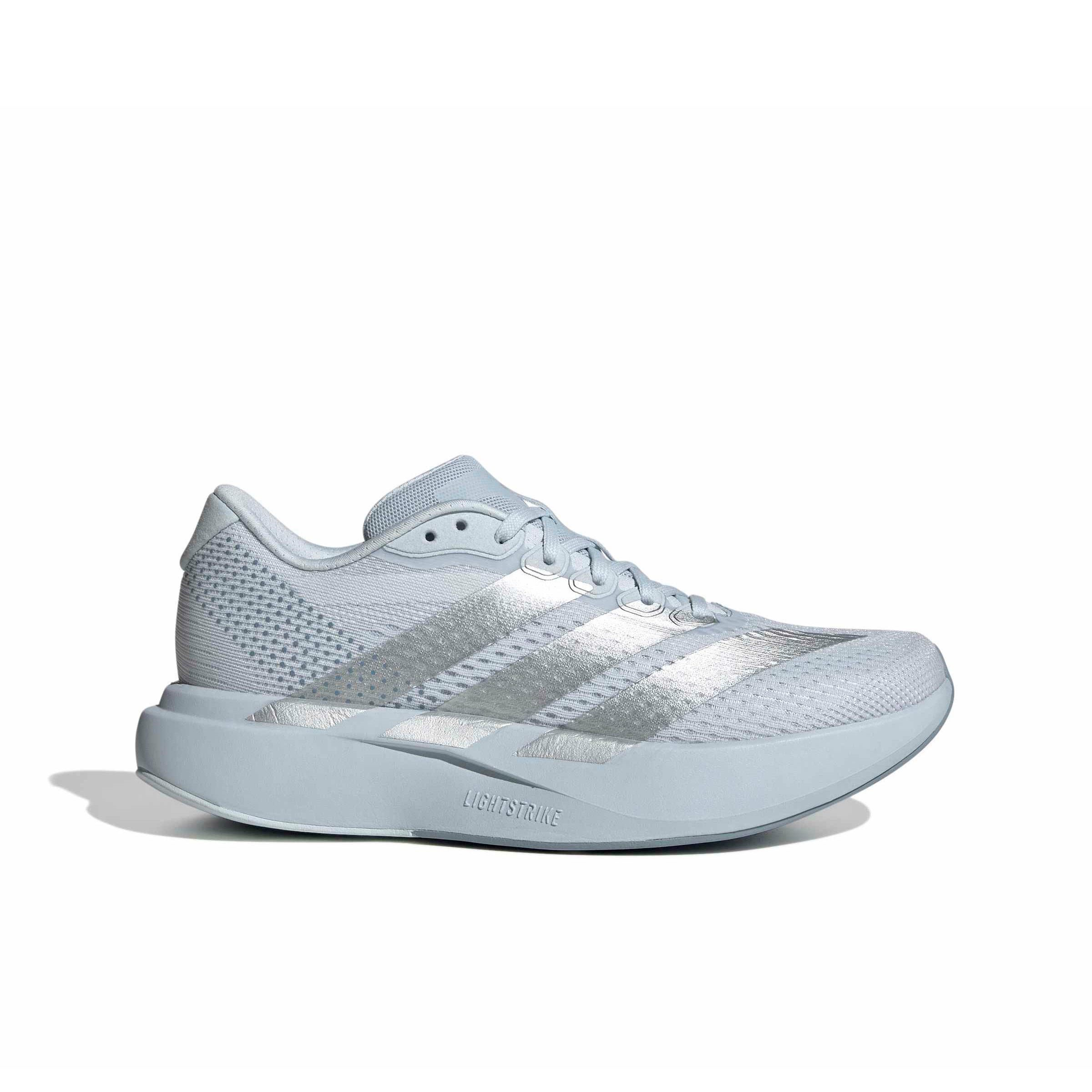 adidas Adizero Pacer "Halo Blue/Silver Metallic/Tactile Blue" Women's Running Shoe - BLUE/SILVER/BLUE
